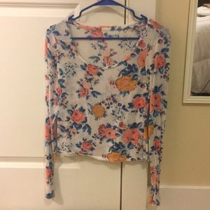 Floral long sleeve